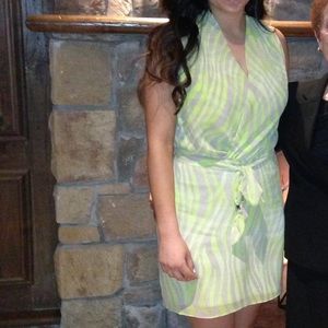 Marciano animal print dress