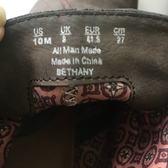 🍂Brown wedge ankle boots🍂 - Picture 6 of 8