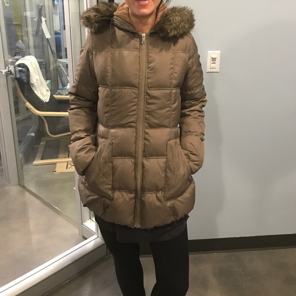Victoria’s Secret puff jacket- green