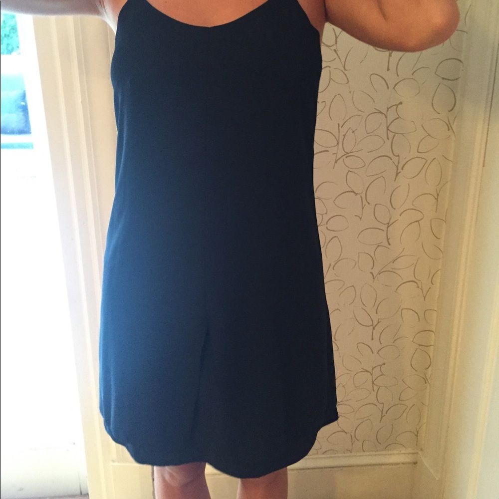 Topshop black dress.