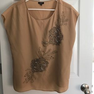 NWOT beaded top