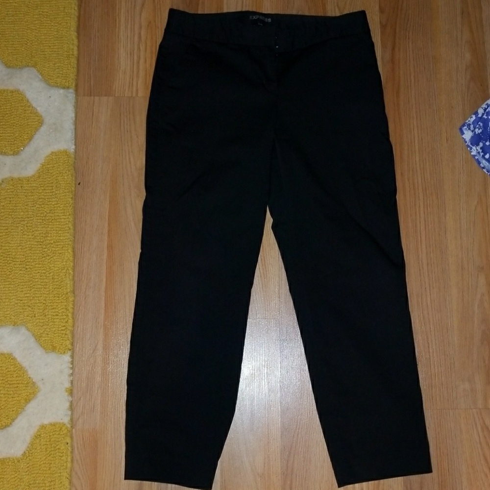 Donating Monday-Express editor cropped pants