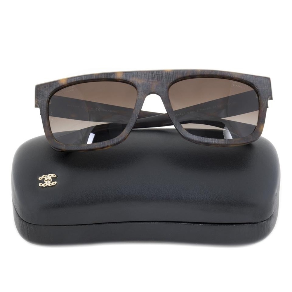 CHANEL5333  Polarized Havana/Brown Sunglasses