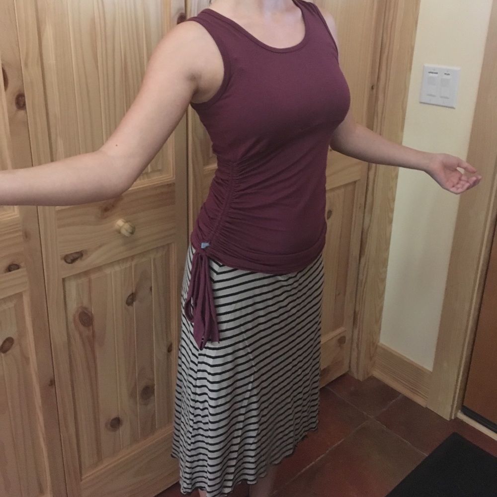 Indie Boutique Rayon Ruched Tank
