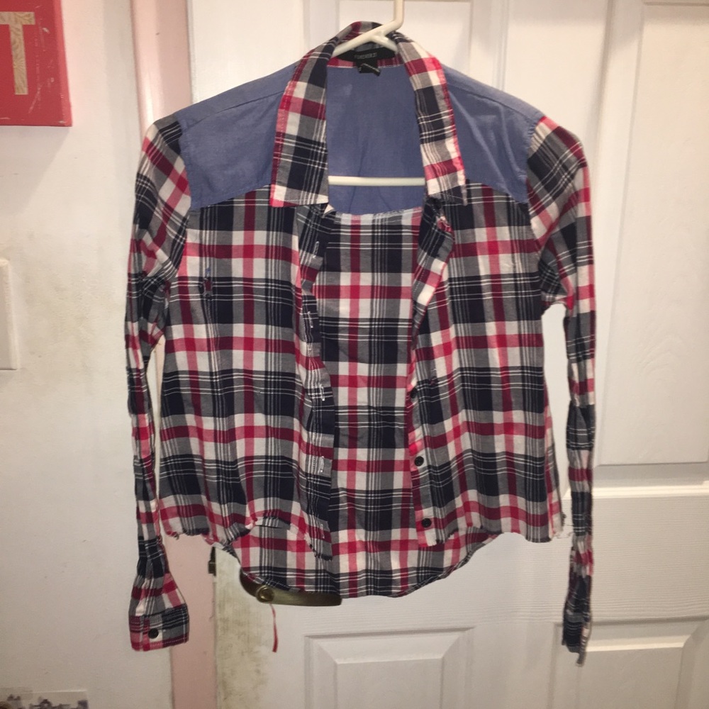 Cropped Flannel