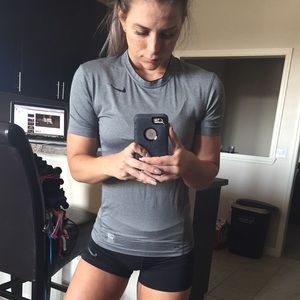 Nike combat fitted tee