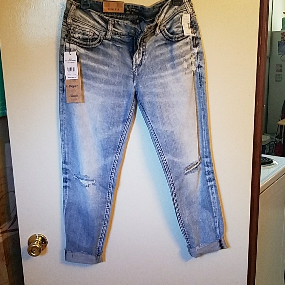 Silver suki jeans