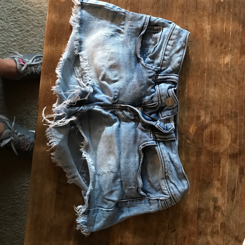 Jean shorts!