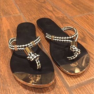 Messano size 7.5 slip on sandals
