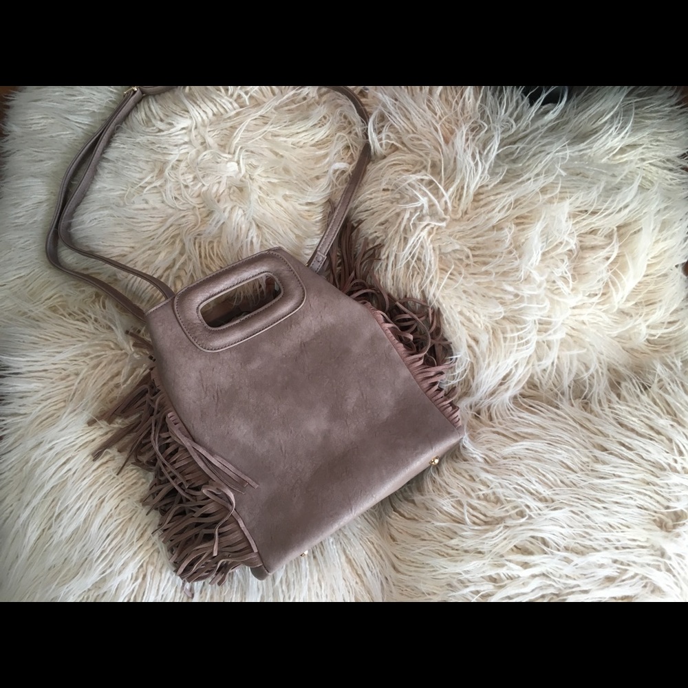 Honora Fringe Leather in Taupe ✨✨HOST PICK✨✨ - Picture 3 of 4