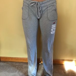 Hollister gray sweatpants