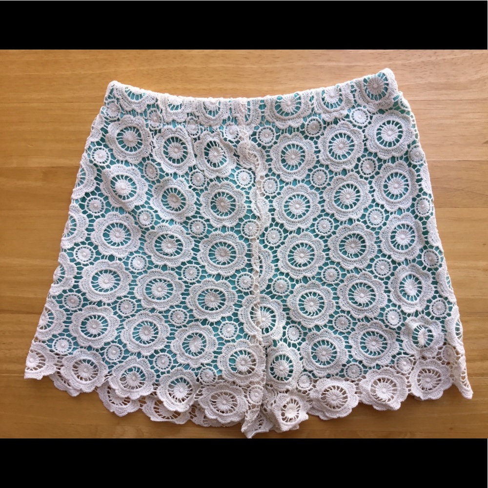NWOT - Girls’ Crochet Shorts (Size S)