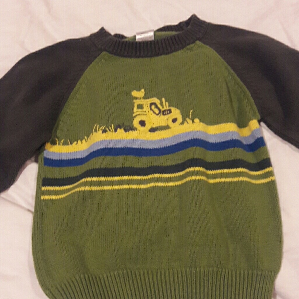 Gymboree Tractor Sweater