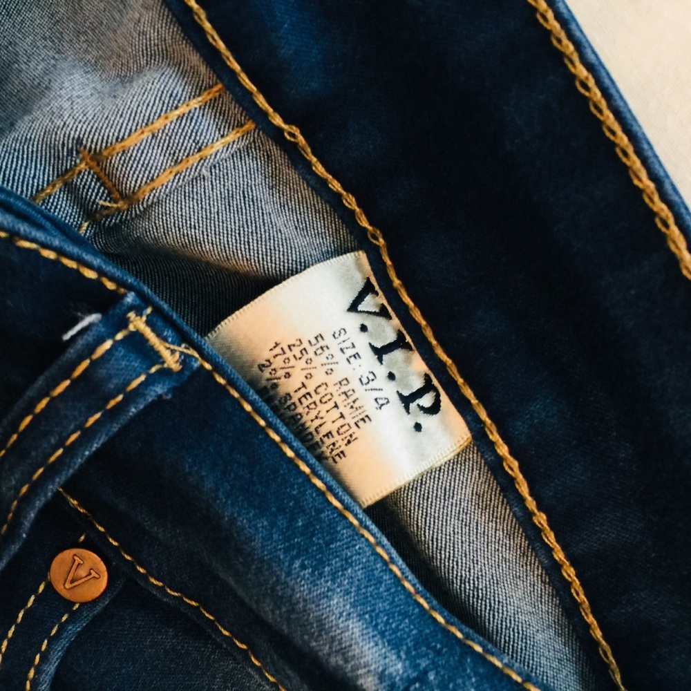 NWOT ❤️ V.I.P. Skinny Jeans - Picture 3 of 5