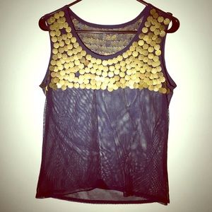 Vintage Mesh top