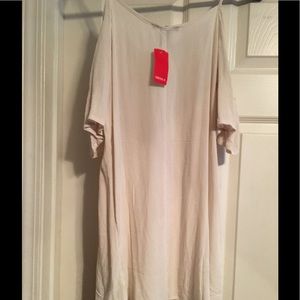 Off the shoulder dress