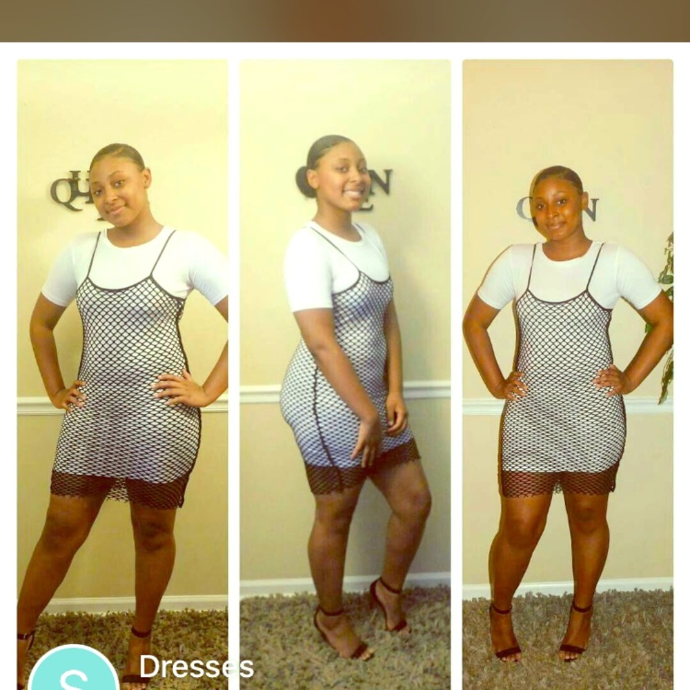 Mesh T-Shirt Dress