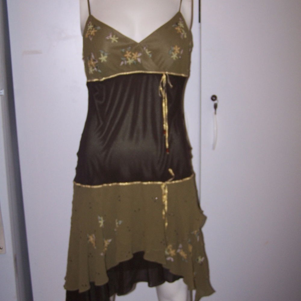 Sue Wong Silk Cocktail Dress 12