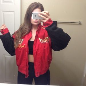 Vintage Dale Earnhardt Jr.  Budweiser jacket