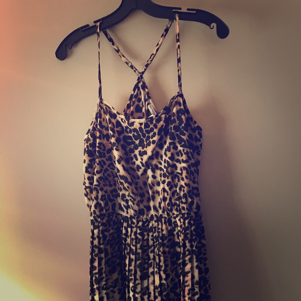 Necessary Objects NWT Leopard dress Size Medium