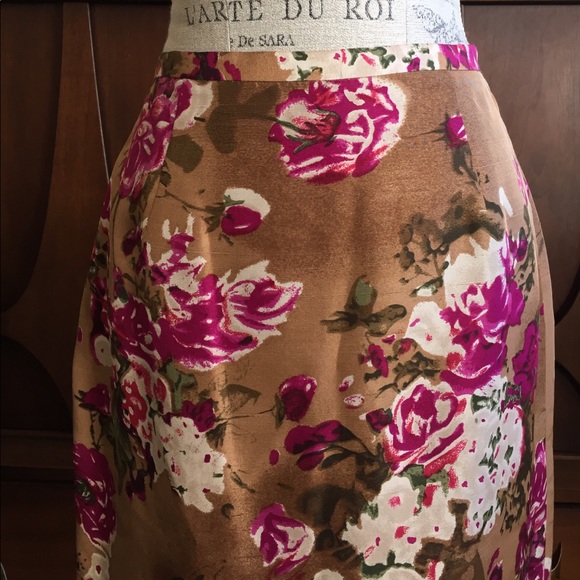 Nora Noh Vintage Silk Skirt  - Picture 2 of 7