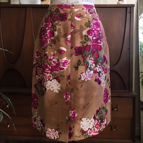 Nora Noh Vintage Silk Skirt  - Picture 5 of 7