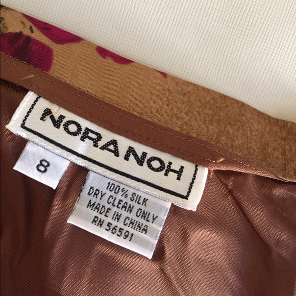 Nora Noh Vintage Silk Skirt  - Picture 6 of 7