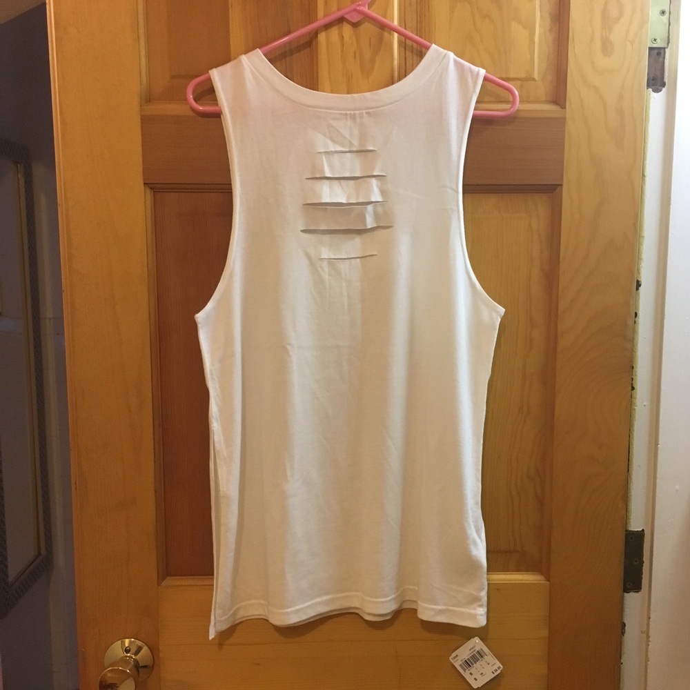 NWT Reebok White Cotton Tunic