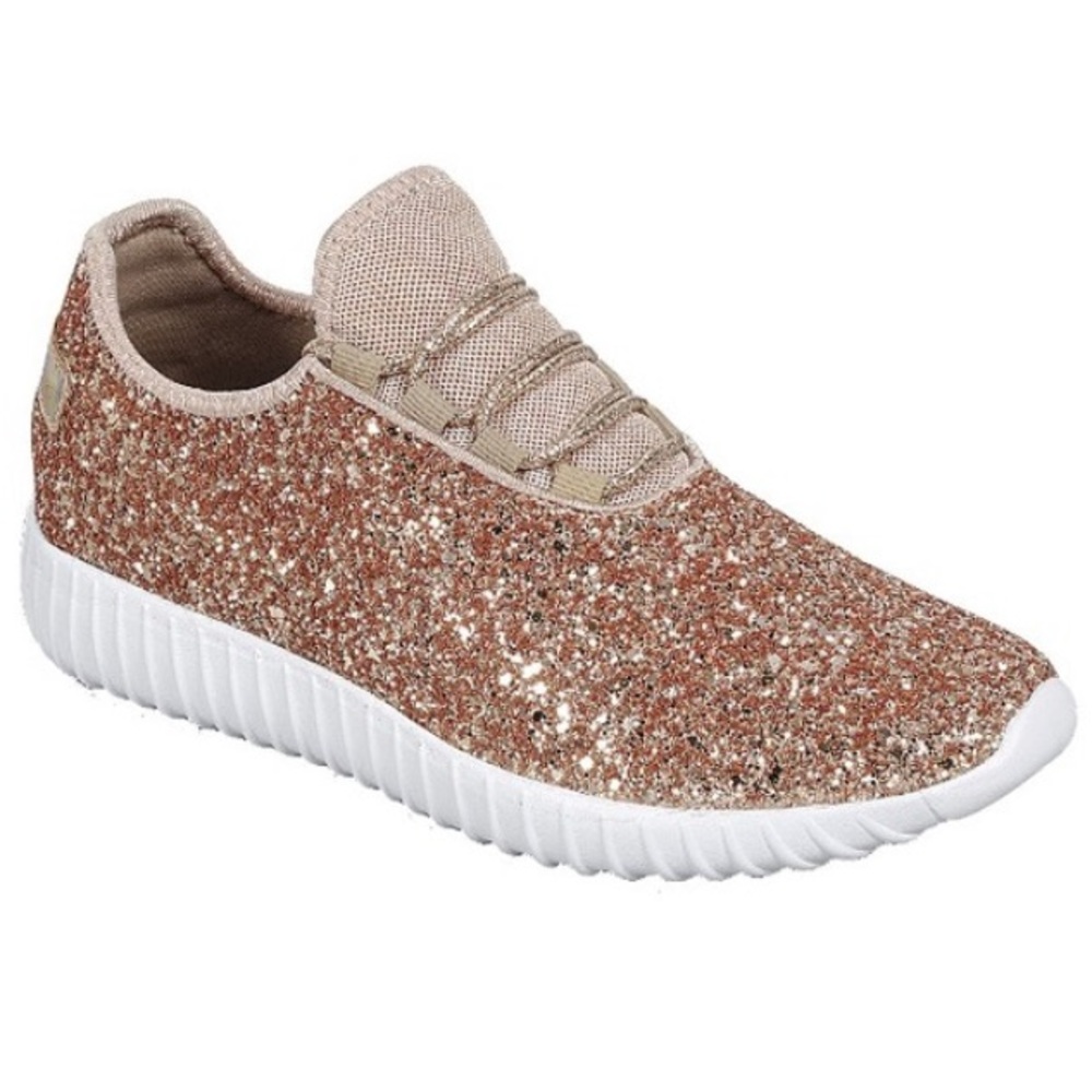 ⭐️SALE⭐️The Rose Glitter Bomb Sneaker FOR KIDS - Picture 3 of 5