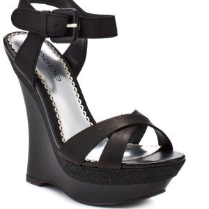Bebe Platform Wedges