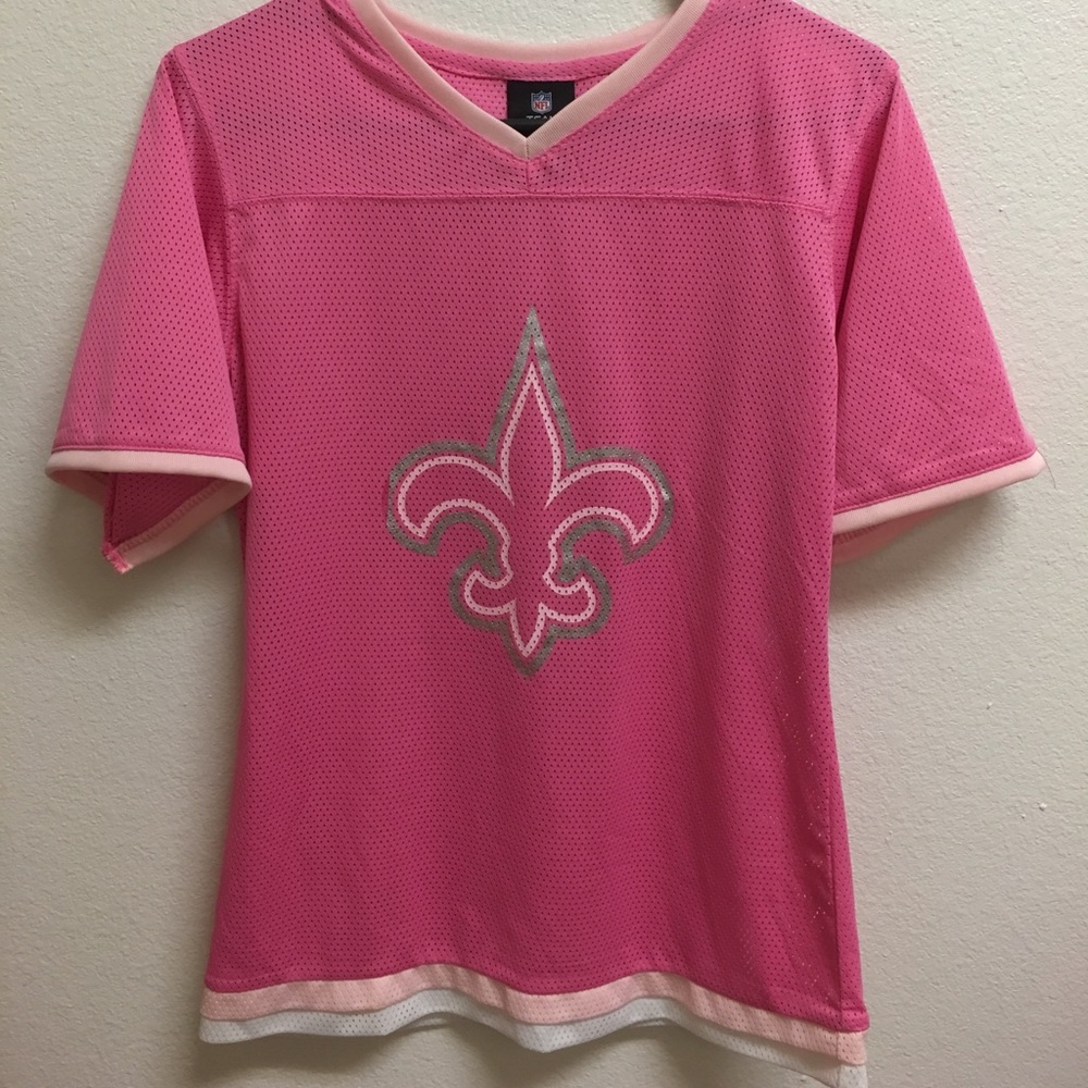 Pink saints jersey