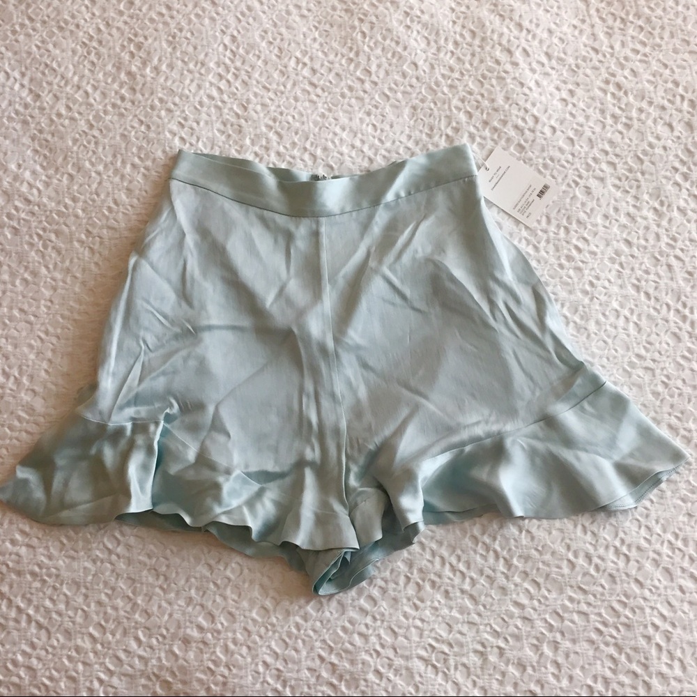 Zimmermann Silk "Floating" Shorts NWT
