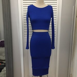 BCBGeneration Crop Top & Skirt Bundle