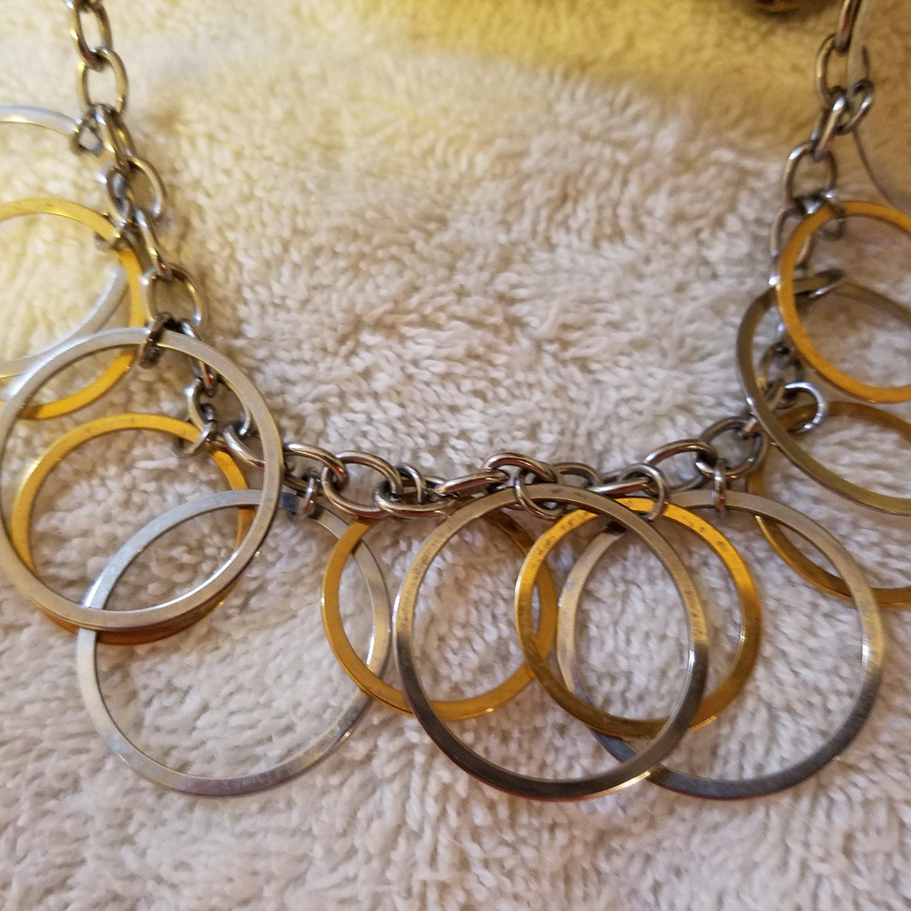 Steel by Design Circles Necklace