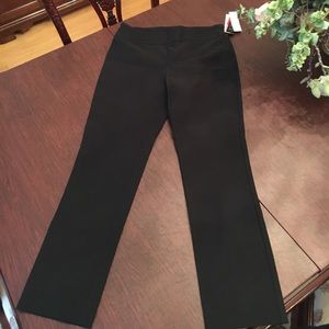 Tribal black stretch waist pants