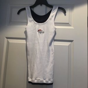 Denver Broncos layered look tank