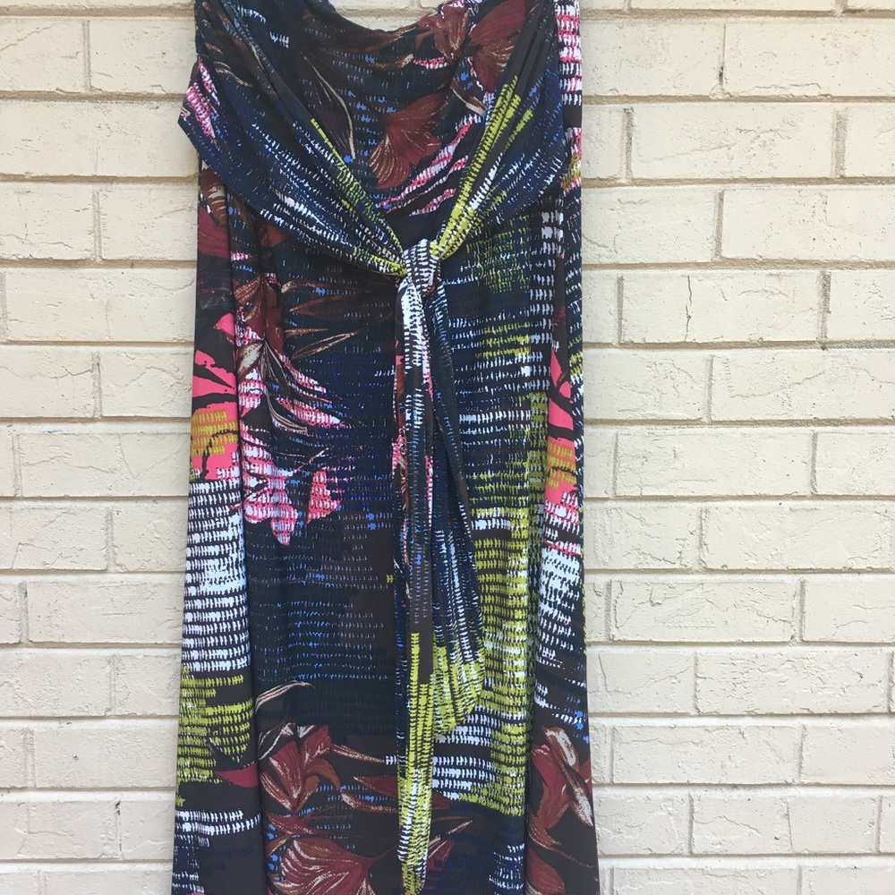 Lane Bryant Strapless Fall Dress