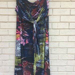 Lane Bryant Strapless Fall Dress