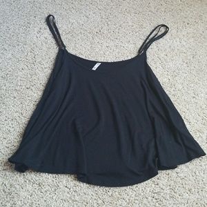 Flowy black tank top