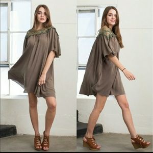 April Spirit Dresses - Swing Dress in Olive nwt April Spirit Dresses - Swing Dress in Olive nwt