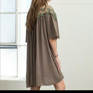 April Spirit Dresses - Swing Dress in Olive nwt April Spirit Dresses - Swing Dress in Olive nwt