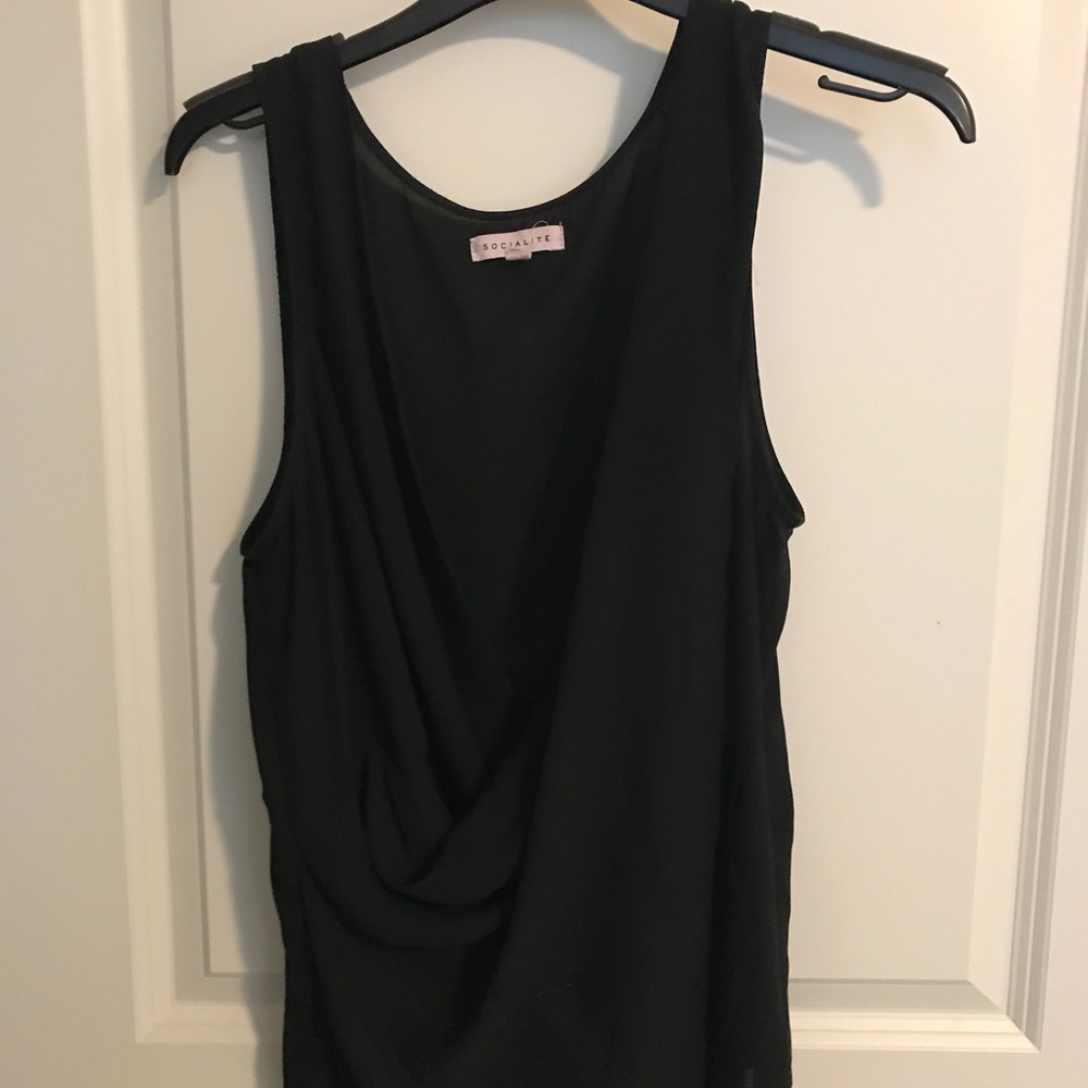 Low cut Socialite blouse