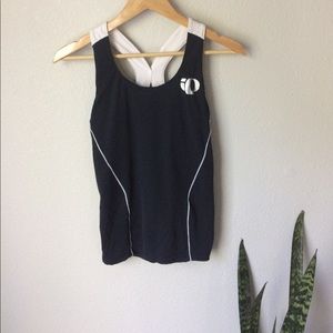 Pearl Izumi NWOT Black Workout Racerback Top