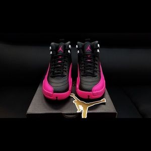 Air Jordan Retro 12 GS "DEADLY PINK"