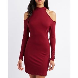 NWOT Charlotte Russe Mock Neck Cold Should Dress S
