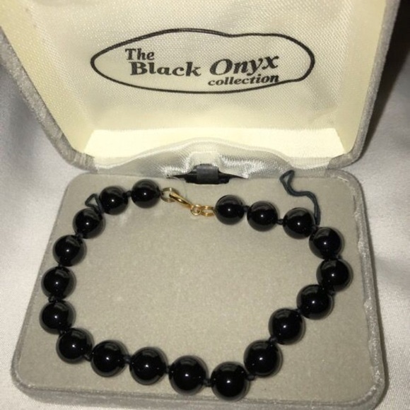 Black onyx bracelet - Picture 1 of 1