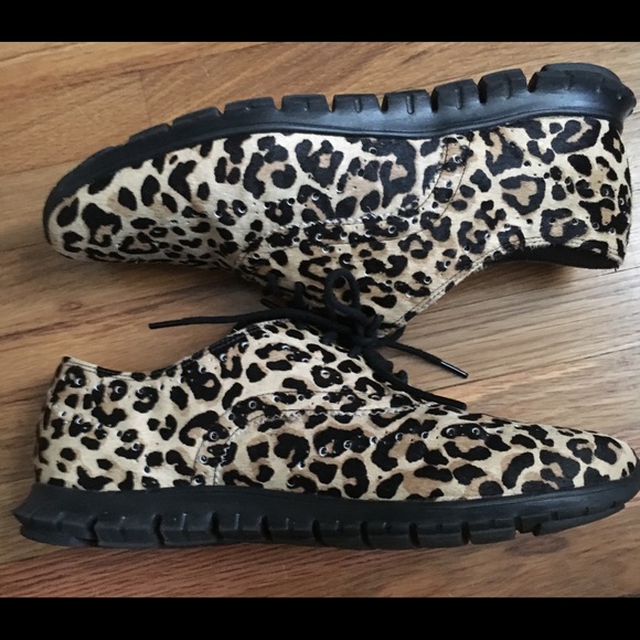 cole haan leopard print shoes