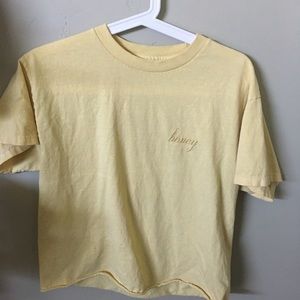 brandy melville / j.galt honey tee 🍯