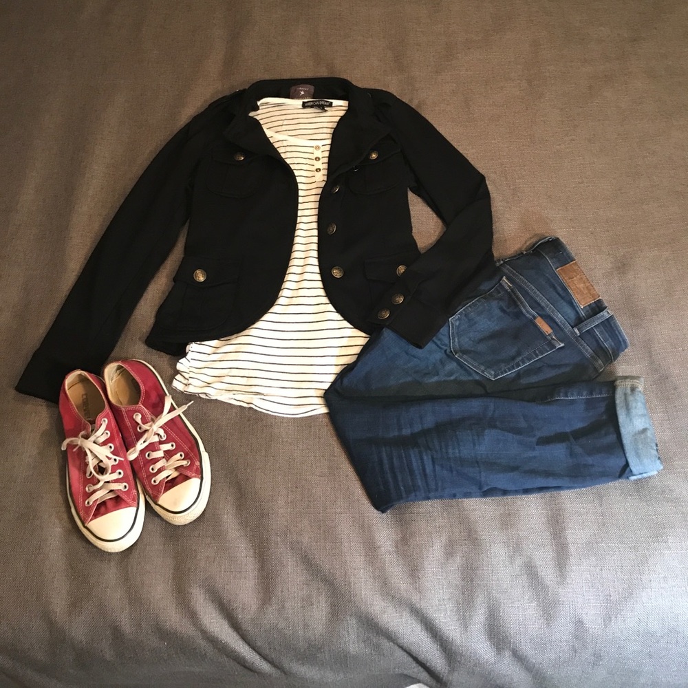 Forever 21, Black Military Style Jacket