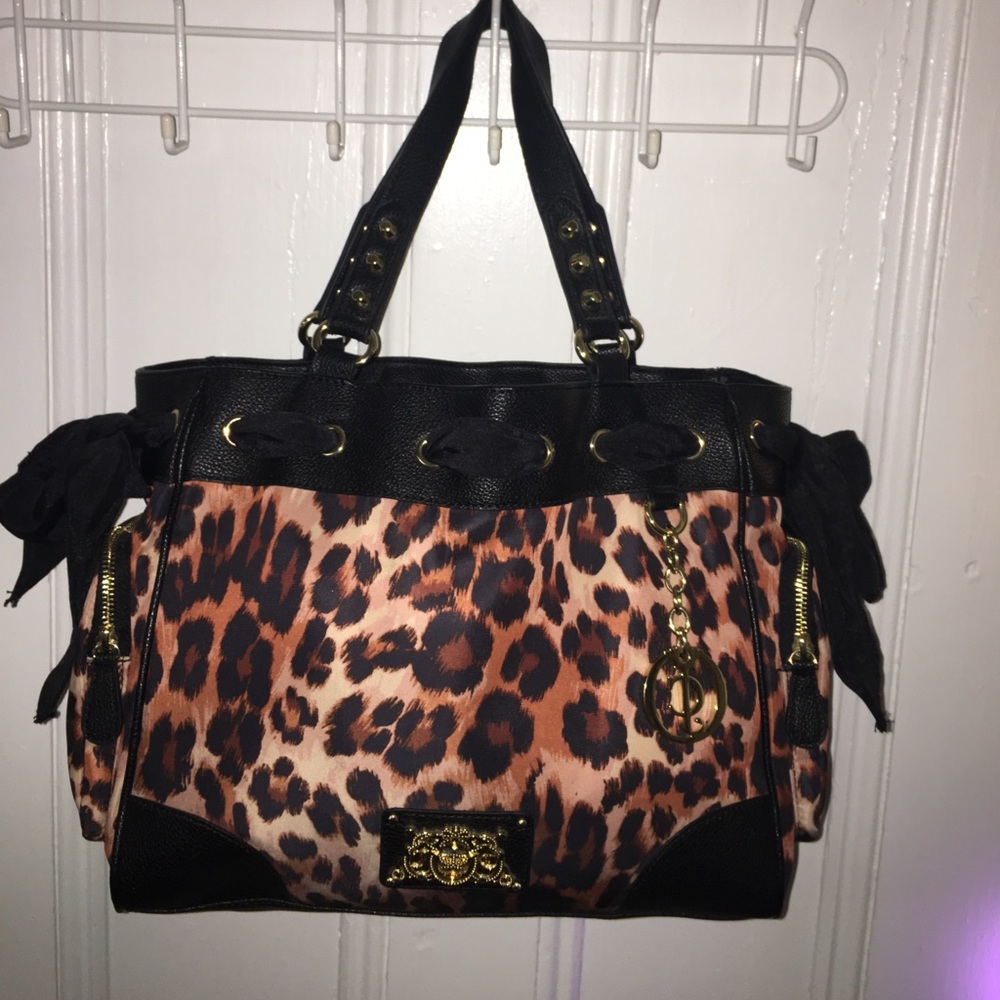 NWOT Juicy Cheetah Print Big Purse